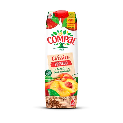 Compal Classic Peach Nectar 1L